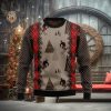 Michigan Wolverines Hohoho Mickey Christmas Ugly Sweater