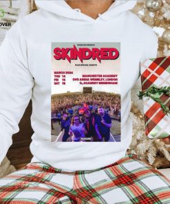 Skindred smile march 2024 uk tour hoodie, sweater, longsleeve, shirt v-neck, t-shirt