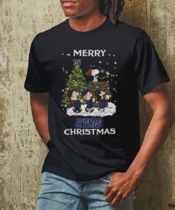 New York Giants Snoopy Family Christmas Shirt