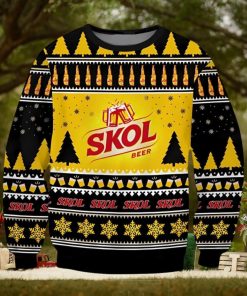 Skol Beer Ugly Christmas Sweater, Gift for Christmas Holiday