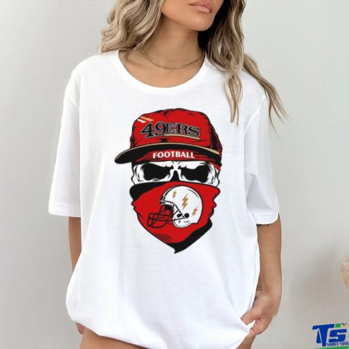 Skull 49ers Football NFL Team Shirt