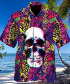 Skull Aloha Hawaiian Shirt