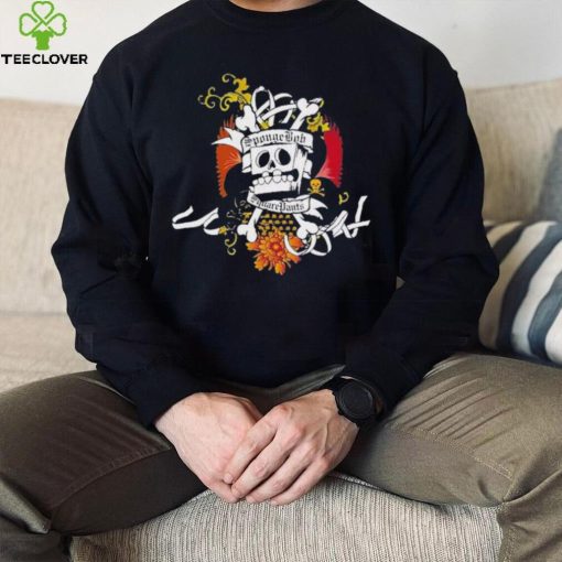 Skull And Crossbones Spongebob Squarepants T Shirt