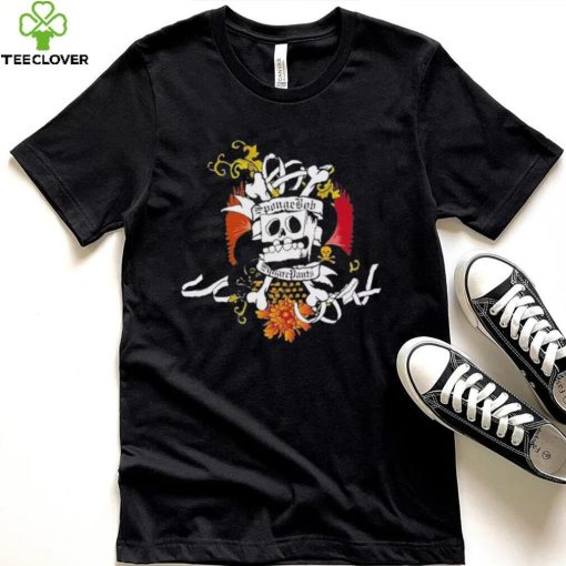 Skull And Crossbones Spongebob Squarepants T Shirt