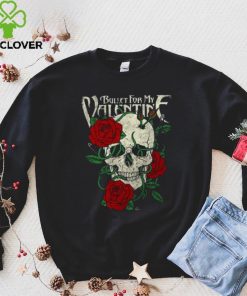 Skull And Roses Rock Band Bullet For My Valentine Shirt