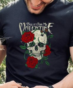 Skull And Roses Rock Band Bullet For My Valentine Shirt