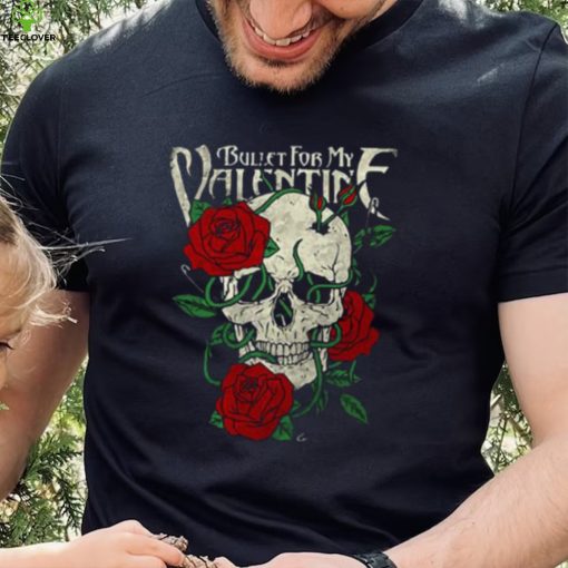 Skull And Roses Rock Band Bullet For My Valentine Shirt