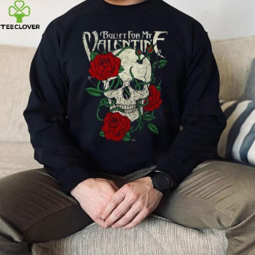 Skull And Roses Rock Band Bullet For My Valentine Shirt