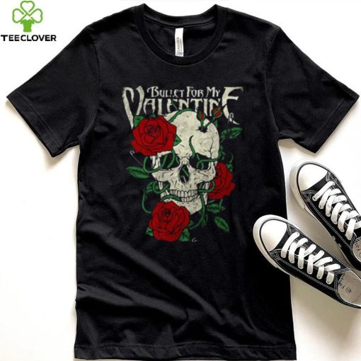 Skull And Roses Rock Band Bullet For My Valentine Shirt