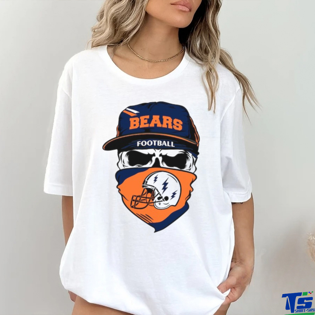 Skull Bears Football NFL Team Shirt