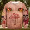 Buccaneers Logo Checkered Flannel Design Knitted Ugly Christmas Sweater