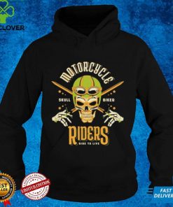 Skull Biker Motorcycles Rider shirt tee