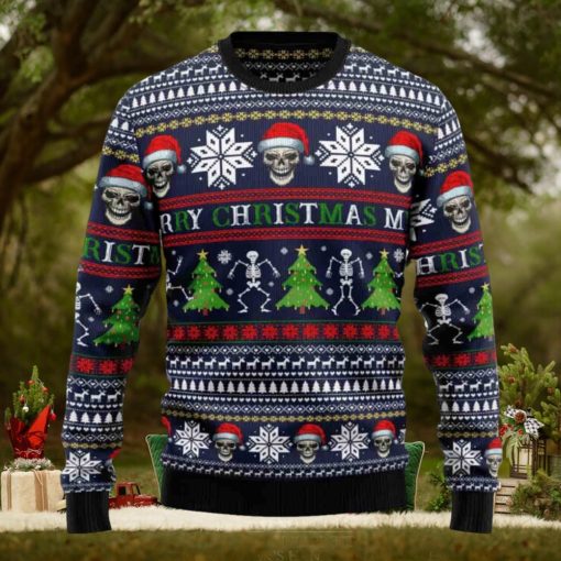 Skull Christmas Ugly Christmas Sweater