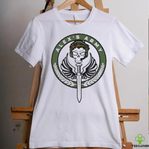 Skull Earphone Chad Michael Collins Alex’s Army shirt