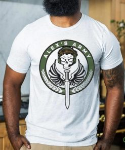 Skull Earphone Chad Michael Collins Alex’s Army shirt