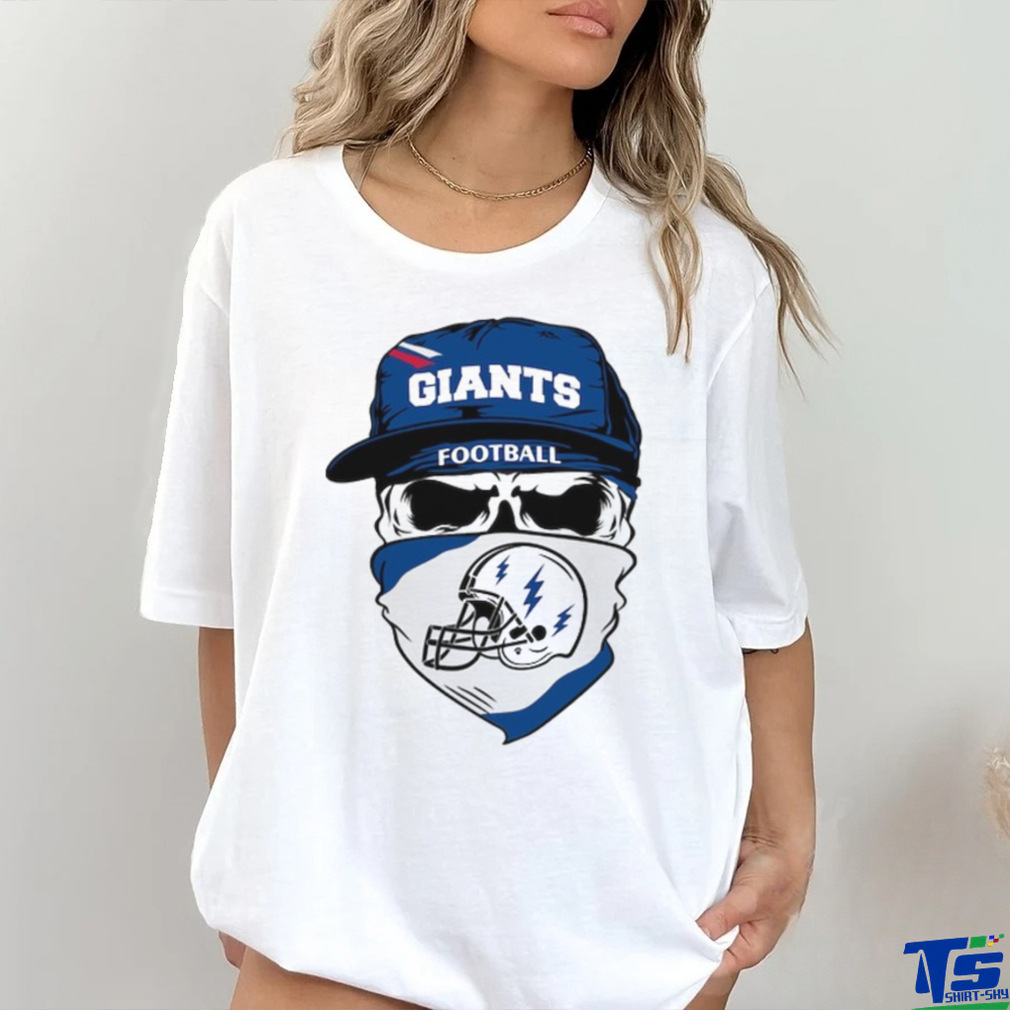 Skull Giants Football NFL Team Shirt