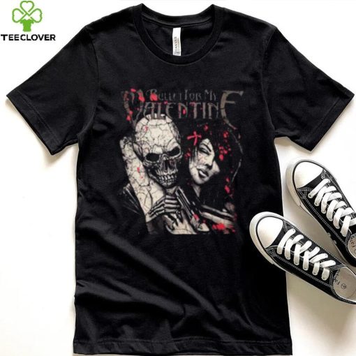 Skull Girl Rock Band Bullet For My Valentine Shirt