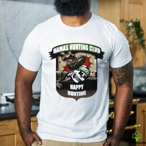 Skull Hamas Hunting Club Happy Hunting T Shirt