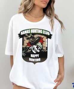 Skull Hamas Hunting Club Happy Hunting T Shirt