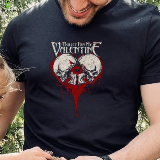 Skull Heart Rock Band Bullet For My Valentine Shirt