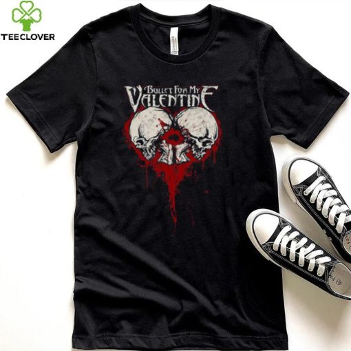 Skull Heart Rock Band Bullet For My Valentine Shirt