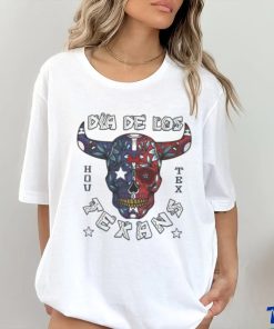 Skull Houston Astros Dia De Los Texans Shirt