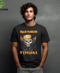 Skull Iron Maiden Pittsburgh Steelers 2024 shirt