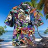 Sheep Animals Colorful Sheeps Hawaiian Shirt