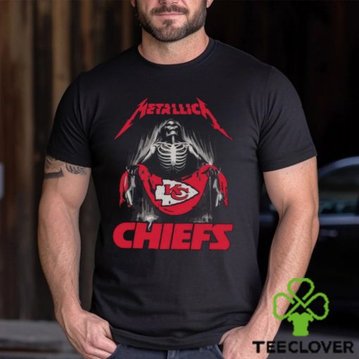 Skull Metallica Kansas City Chiefs 2023 Shirt