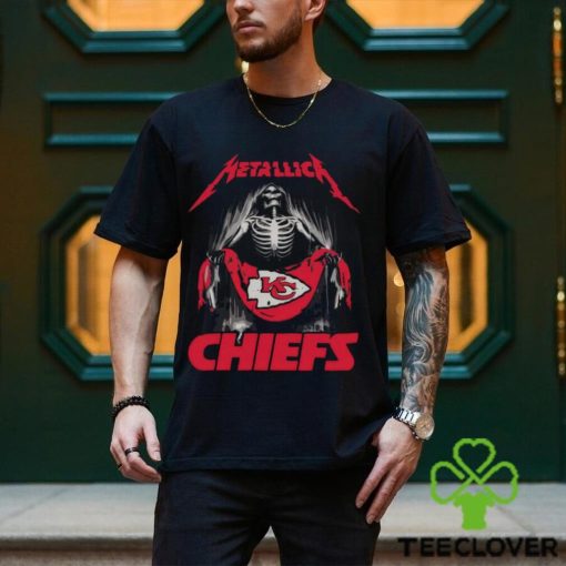 Skull Metallica Kansas City Chiefs 2023 Shirt