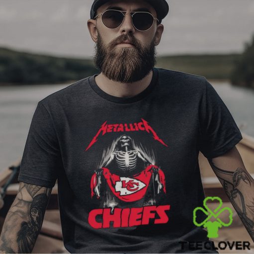 Skull Metallica Kansas City Chiefs 2023 Shirt