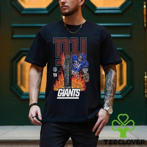 Skull Metallica New York Giants NFL Shirt