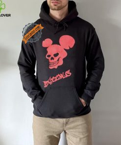 Skull Mickey Mouse Bacchus logo shirt