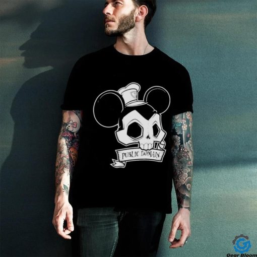 Skull Mickey Public Domain T hoodie, sweater, longsleeve, shirt v-neck, t-shirt