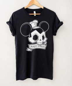 Skull Mickey public domain shirt