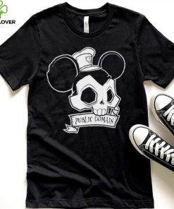 Skull Mickey public domain shirt 3 Skull Mickey public domain shirt