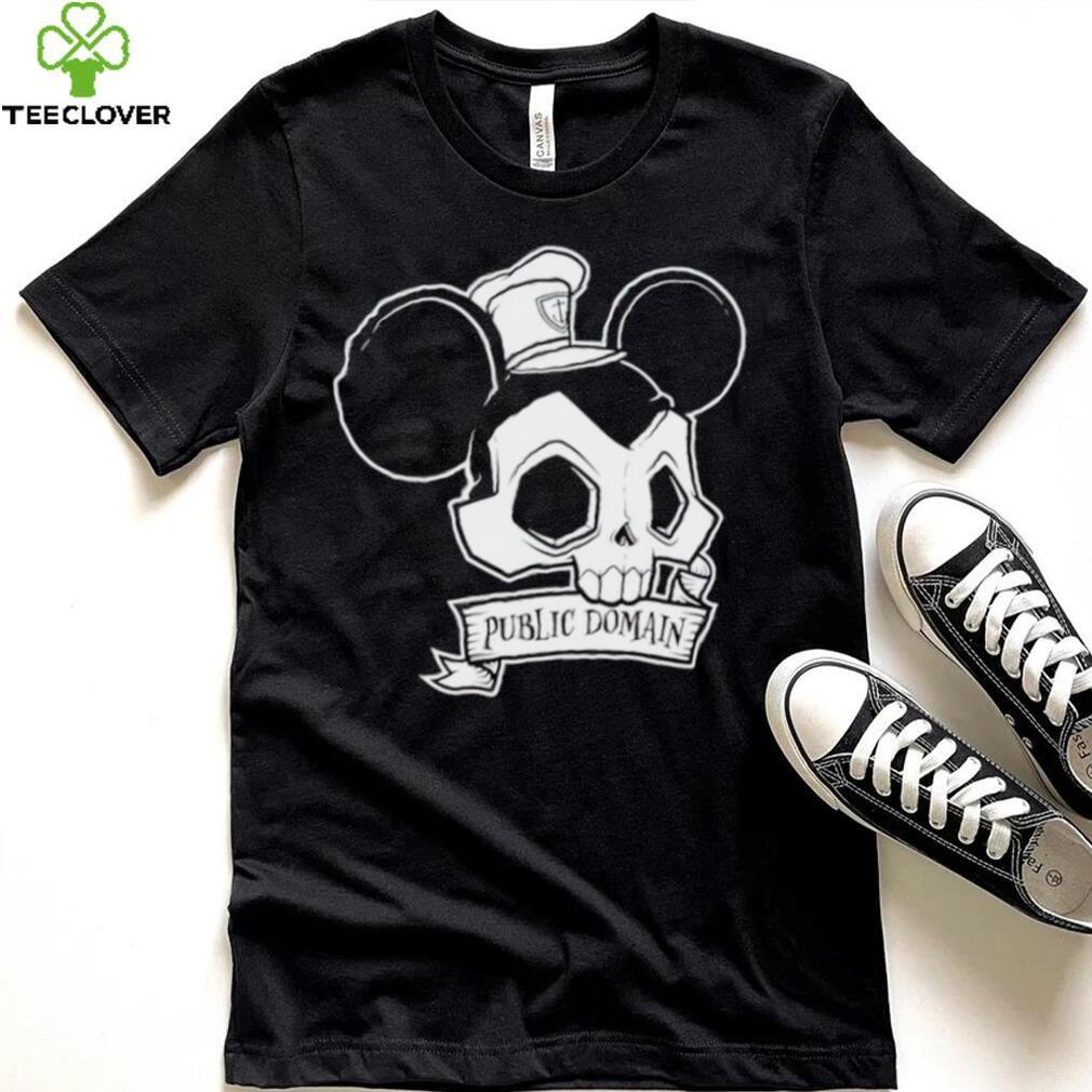Skull Mickey public domain shirt Skull Mickey public domain shirt