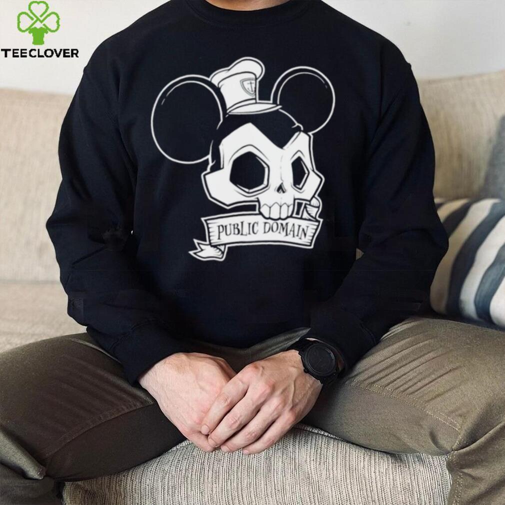 Skull Mickey public domain shirt Skull Mickey public domain shirt
