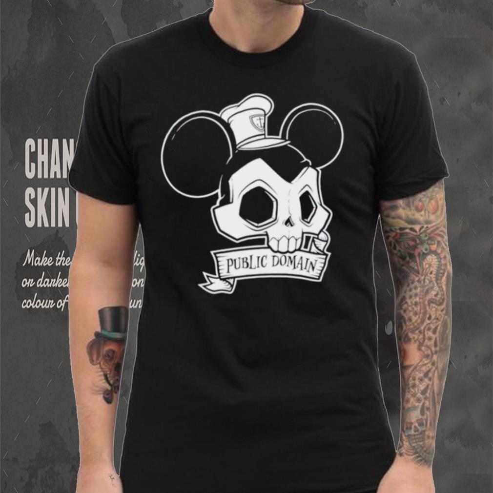Skull Mickey public domain shirt Skull Mickey public domain shirt