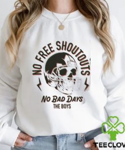 Skull No Free Shoutouts No Bad Day The Boys Shirt