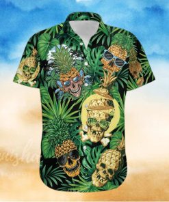 Skull Pineapple Tropical Hawaiian Shirt