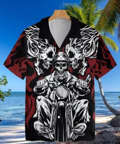 Skull Rider Motorcycle Ez20 0503 Hawaiian Shirt