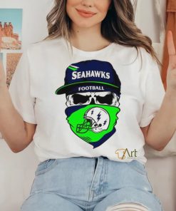 Skull Seahawks Football NFL Team Shirt