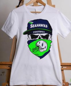 Skull Seahawks Football NFL Team Shirt