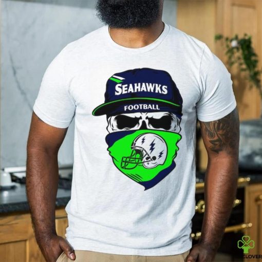 Skull Seahawks Football NFL Team Shirt