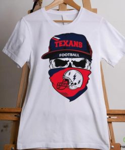 Skull Texans Football NFL Team Shirt