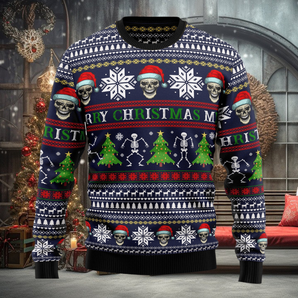 Skull Ugly Christmas Sweater Thankgiving Gift Men Women Skull Ugly Christmas Sweater Thankgiving Gift Men Women