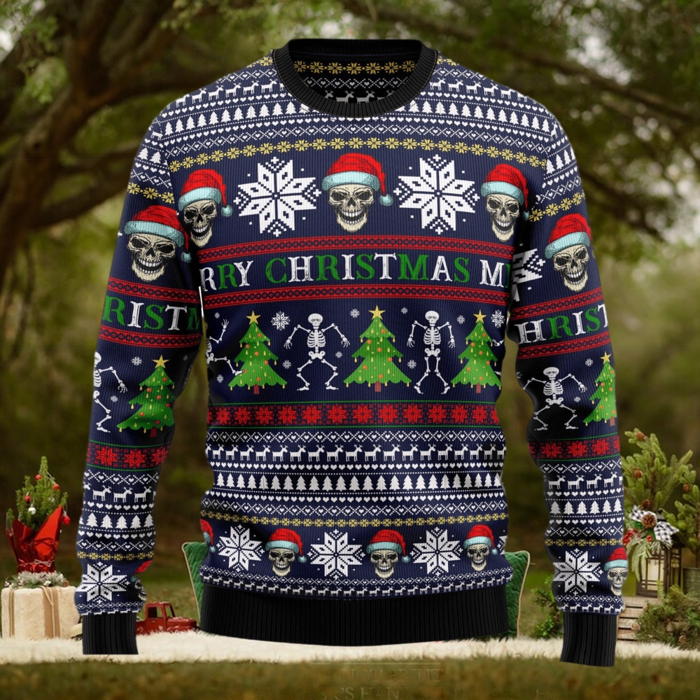 Skull Ugly Christmas Sweater Thankgiving Gift Men Women Skull Ugly Christmas Sweater Thankgiving Gift Men Women