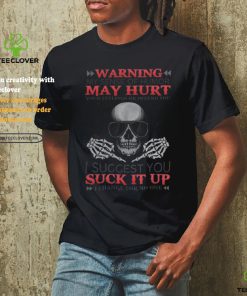 Skull Warning I Change For No One shirt