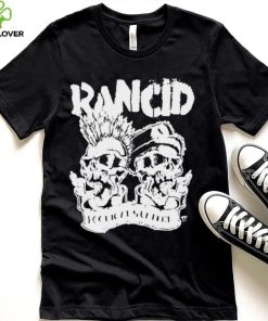 Skull White Art Rancid Band shirt